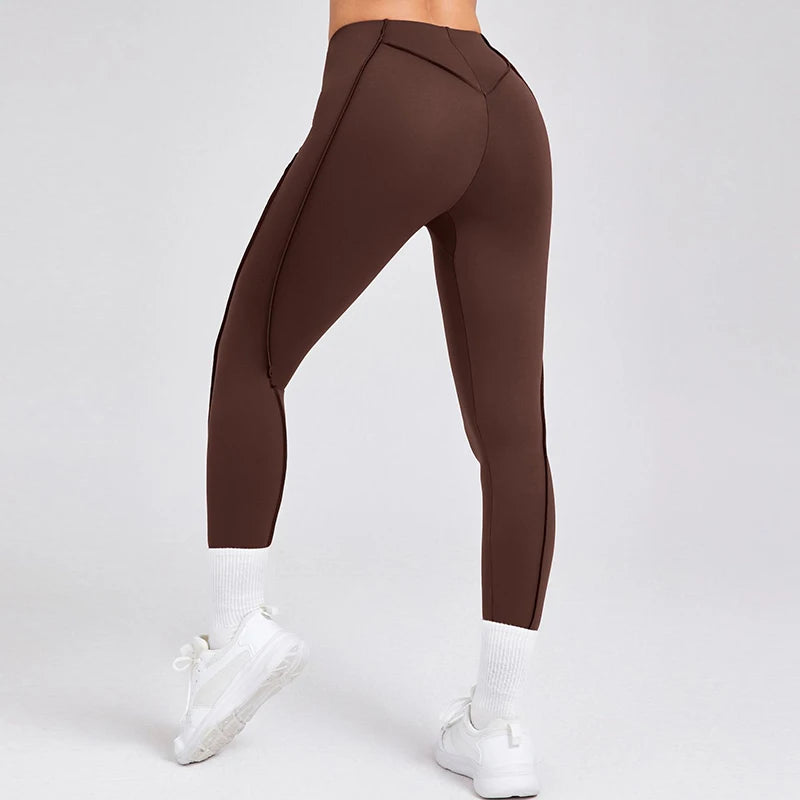 KAVRA High Waist Push-Up Leggings – Yoga, Gym & Running Performance Wear