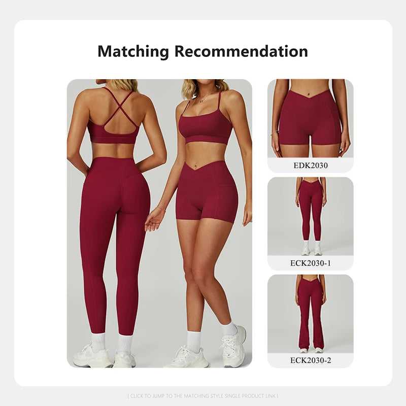 KAVRA Sports Bra for Women – Casual Running, Yoga & Gym Top | Quick-Dry, Breathable, Push-Up, Comfortable Fitness Wear